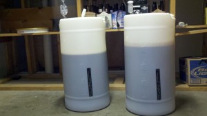 23 gallons of wort!